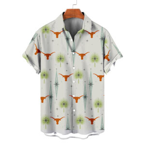 Texas Longhorns | NCAA Hawaiian Shirt Logo D1