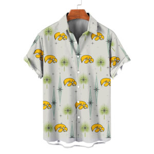 Iowa Hawkeyes | NCAA Hawaiian Shirt Logo D1
