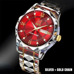 Maryland Terrapins | Men Luxury Hand Watch Custom Any Name Gifts For Fan | Limited Edition