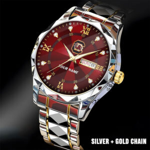 South Carolina Gamecocks Men Luxury Hand Watch Custom Name