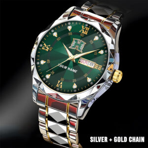 Hawaii Rainbow Warriors | Men Luxury Hand Watch Custom Any Name Gifts For Fan | Limited Edition