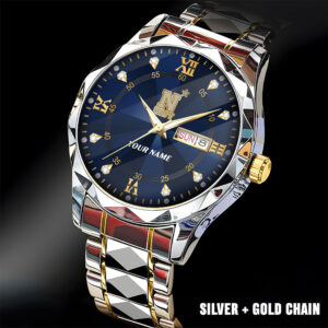 Navy Midshipmen | Men Luxury Hand Watch Custom Any Name Gifts For Fan | Limited Edition
