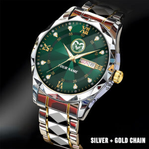 Colorado State Rams | Men Luxury Hand Watch Custom Any Name Gifts For Fan | Limited Edition