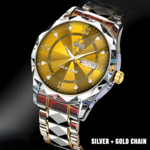 Idaho Vandals | Men Luxury Hand Watch Custom Any Name Gifts For Fan | Limited Edition