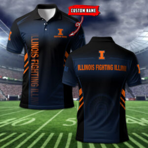 Illinois Fighting Illini Polo Shirt FT241529