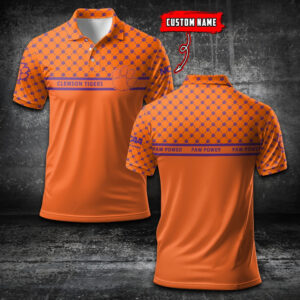 Clemson Tigers Polo Shirt FT242109