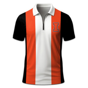 Illinois Fighting Illini | Zipper polo 2025