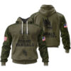 Idaho Vandals | Military Green Camo Hoodie 2025