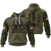 Notre Dame Fighting Irish | Military Green Camo Hoodie 2025