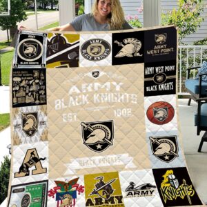 Army Black Knights | Fleece Throw Blanket & Quilt
