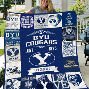 BYU Cougars | Fleece Throw Blanket & Quilt