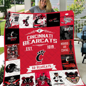 Cincinnati Bearcats | Fleece Throw Blanket & Quilt