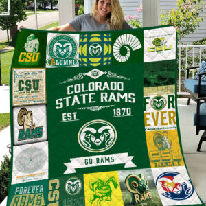Colorado State Rams | Fleece Throw Blanket & Quilt