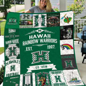 Hawaii Rainbow Warriors | Fleece Throw Blanket & Quilt