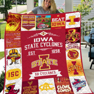 Iowa State Cyclones | Fleece Throw Blanket & Quilt