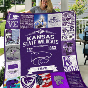 Kansas State Wildcats | Fleece Throw Blanket & Quilt