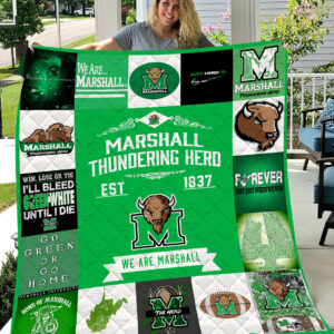 Marshall Thundering Herd | Fleece Throw Blanket & Quilt