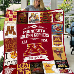 Minnesota Golden Gophers | Fleece Throw Blanket & Quilt