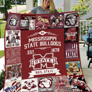 Mississippi State Bulldogs | Fleece Throw Blanket & Quilt