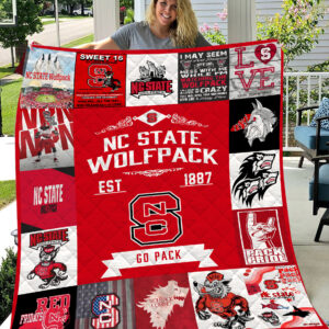 NC State Wolfpack | Fleece Throw Blanket & Quilt