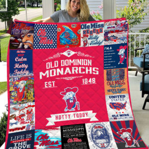 Ole Miss Rebels | Fleece Throw Blanket & Quilt