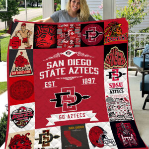 San Diego State Aztecs | Fleece Throw Blanket & Quilt