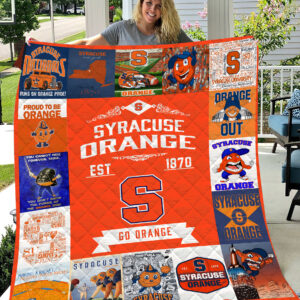 Syracuse Orange | Fleece Throw Blanket & Quilt