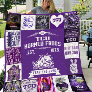 TCU Horned Frogs | Fleece Throw Blanket & Quilt