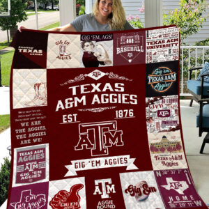 Texas A&M Aggies | Fleece Throw Blanket & Quilt