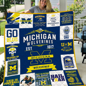 Michigan Wolverines | Fleece Throw Blanket & Quilt
