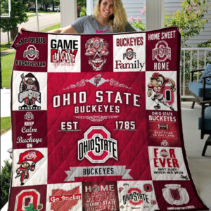 Ohio State Buckeyes | Fleece Throw Blanket & Quilt