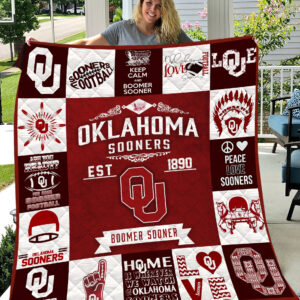 Oklahoma Sooners | Fleece Throw Blanket & Quilt