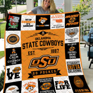 Oklahoma State Cowboys | Fleece Throw Blanket & Quilt