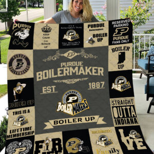 Purdue Boilermakers | Fleece Throw Blanket & Quilt