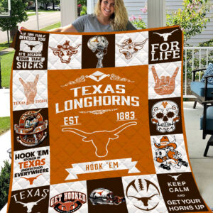 Texas Longhorns | Fleece Throw Blanket & Quilt