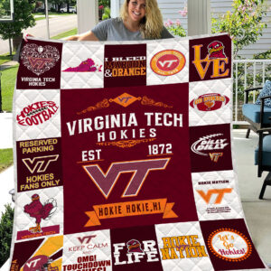 Virginia Tech Hokies | Fleece Throw Blanket & Quilt