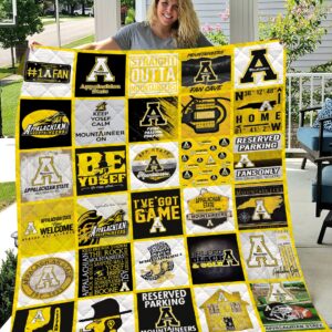 Appalachian State Mountaineers | Fleece Throw Blanket & Quilt V2
