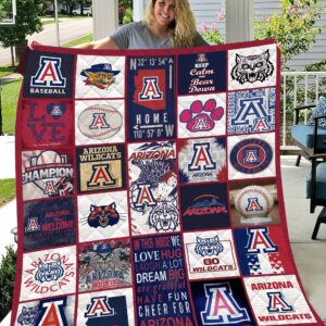 Arizona Wildcats | Fleece Throw Blanket & Quilt V2