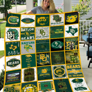 Baylor Bears | Fleece Throw Blanket & Quilt V2