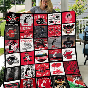 Cincinnati Bearcats | Fleece Throw Blanket & Quilt V2