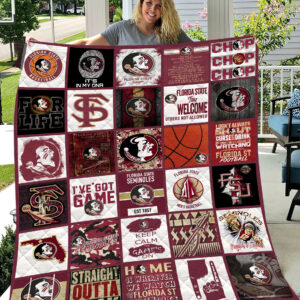 Florida State Seminoles | Fleece Throw Blanket & Quilt V2