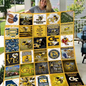 Georgia Tech Yellow Jackets | Fleece Throw Blanket & Quilt V2