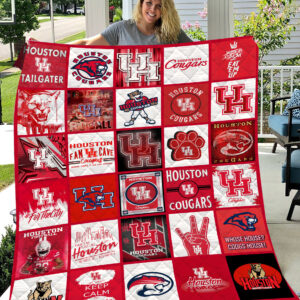 Houston Cougars | Fleece Throw Blanket & Quilt V2