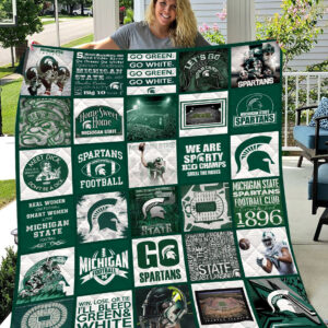 Michigan State Spartans | Fleece Throw Blanket & Quilt V2