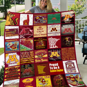 Minnesota Golden Gophers | Fleece Throw Blanket & Quilt V2