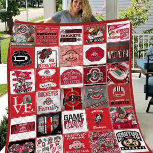 Ohio State Buckeyes | Fleece Throw Blanket & Quilt V2