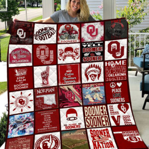 Oklahoma Sooners | Fleece Throw Blanket & Quilt V2