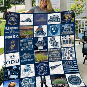Old Dominion Monarchs | Fleece Throw Blanket & Quilt V2