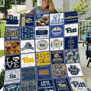 Pittsburgh Panthers | Fleece Throw Blanket & Quilt V2