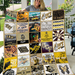 UCF Knights | Fleece Throw Blanket & Quilt V2
